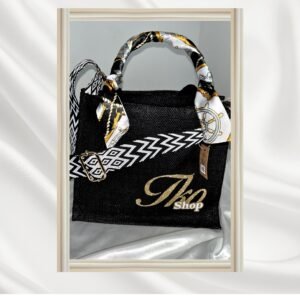 Sac à juste bandoulière noir
