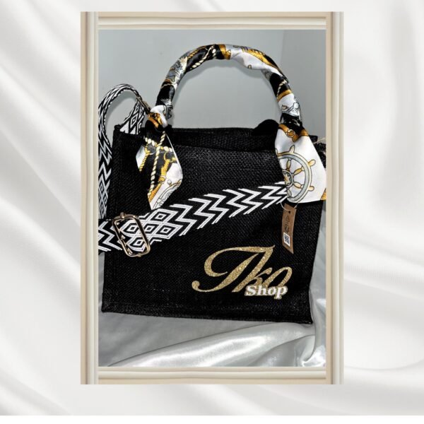 Sac à juste bandoulière noir
