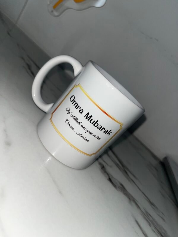 Mug personnalisé Omra / Hajj Mubarak – Image 2